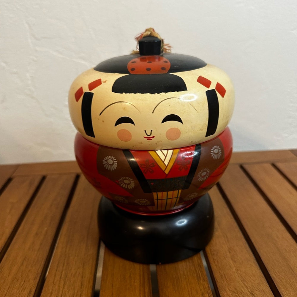 Traditional Japanese Kokeshi Doll